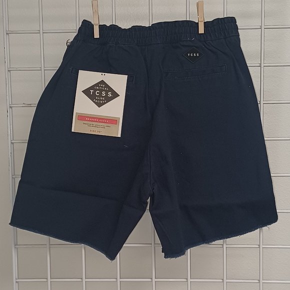 Critical Slide Society Men's Shorts- Mr Lazy Walk Short - Indigo - Picture 2 of 4